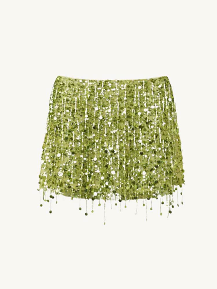 Glitzerndes Zweiteiler-Set