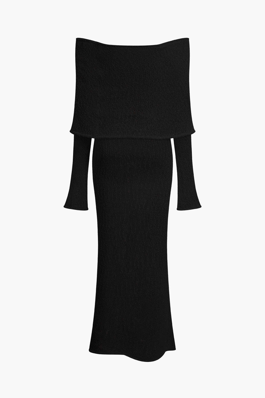 Elegantes Off-Shoulder Strandkleid "Ocean Nights"